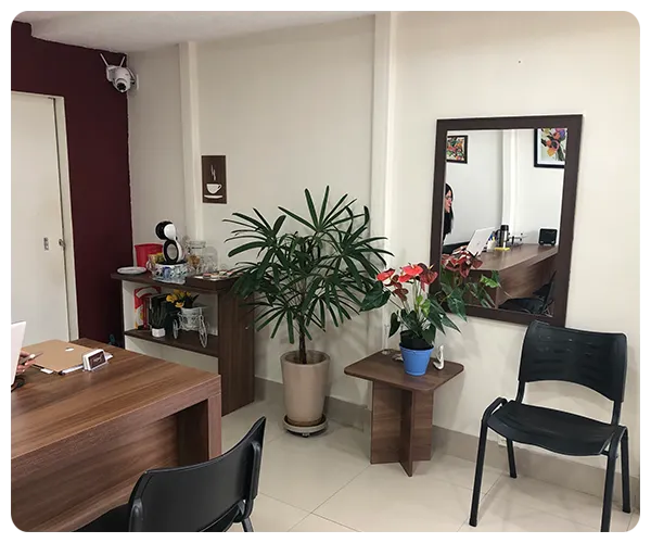 Ambiente profissional do escritório de advocacia em Jacarepaguá RJ